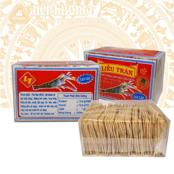 Bánh phồng tôm Sóc Trăng – loại thượng hạng