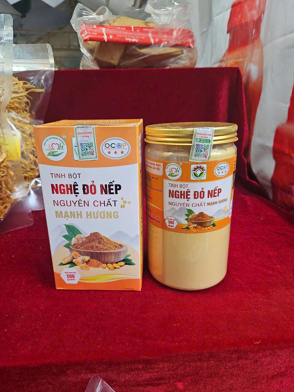 Nghệ Nếp Đỏ
